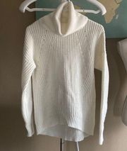 The Comfy  cozy cream ladies size large turtleneck