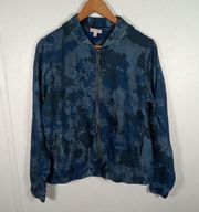 Juicy couture Y2K Bomber floral jacket size large women