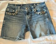 Signature Women's Mid-Shorts Embroidery Size 28