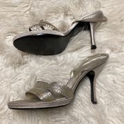 NINA glitter gateway heels size 8