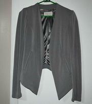 BCBGeneration Grey Frost open blazer size xxs