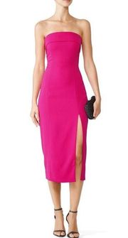 Jay Godfrey Magenta Pink Kerr Sheath Dress Size 0 US $276