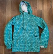 Emprye Soft Shell Insulated Abstract  Snowboard Ski Jacket Coat Size Small