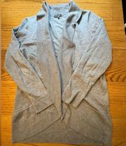 RETRO-ology Women’s Size XL Gray Open Cardigan Lightweight Casual‎ Comfy