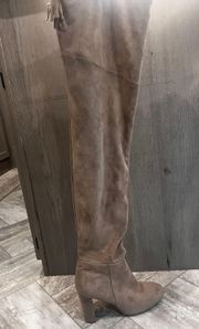 Thigh High Suede Boots