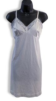 Vintage  White Slip Mini Dress