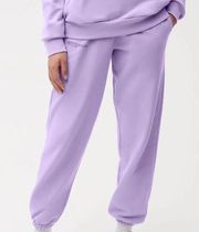 365 Midweight Track Pants - Orchid Purple Size Medium Pangaia