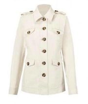 CAbi Kenya Safari Off-White Jacket Style 5659