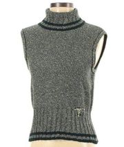 St. John Rare Vintage Embellished Knit Sweater Vest Women’s Size 2