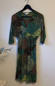 5th and Love Midi Dress Size Medium Green