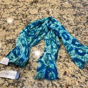 Chico’s Moroccan Circle Blue Scarf