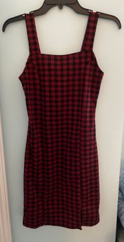 Plaid Mini Dress NWT