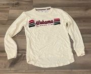 University of Alabama crimson tide roll tide womens small pullover sweatshirt