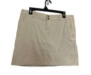 Columbia outdoor hiking skort khaki size 12