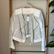 NWT Lou & Grey linen jacket size small