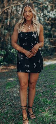 Black Butterfly Boutique Mini Dress