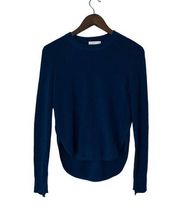 A.L.C. Size XS 100% Merino Wool Teal Sweater