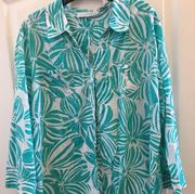 LADIES sag harbor blouse extra large