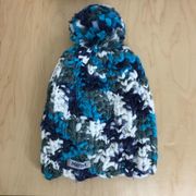 Marmot Mixed Blue Knit Hat with PomPom OSFA