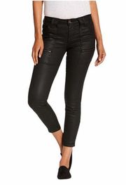 Joie Park Skinny Ankle legging jeans with zipper