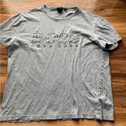 Boss Hugo boss embossed gray T-shirt L