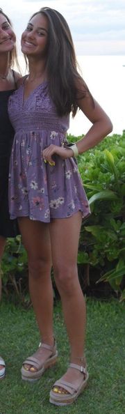 purple romper