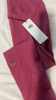 NWT Alo Pink Leggings Large