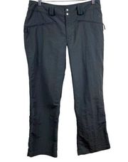 The North Face Pants 12 Nylon Casual Hiking Outdoor Gray Zip Pockets‎ Womens