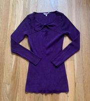 Candies Purple Sweater 