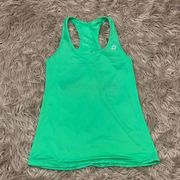 Lorna Jane bright green tank top