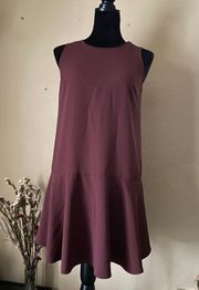 Burgundy Dress