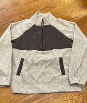 Maurice’s Gray Half Zip