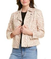 Adyson Parker Faded Zebra Jacket Size XL NWT $120.00