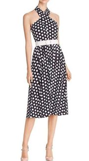 Michael Kors stretch polka dot dress. NWOT