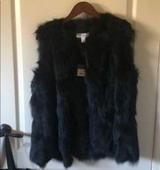 Fox fur St. John vest