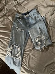 90s Baggy Straight Leg Jeans