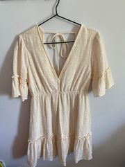 Cream Sundress