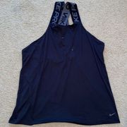 Nike Pro Dri-Fit Strappy Logo Tank Size XL