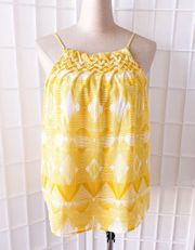 Mustard Yellow Macey Silk Blouse