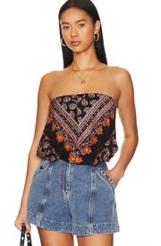 Borderline Tube Top Black