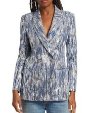 10 Crosby Derek Lam Walter Sequined Tweed Double-Breasted Jacket