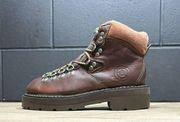 Vintage Y2K 90’s Candie’s Harp Wear Leather Platform Hiking Boots Women’s 7.5