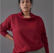 Theresa Mock Turtleneck Sweater Tunic Top