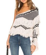 House of Harlow 1960 x Revolve One Shoulder Sweater Sz. L