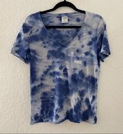 PINK - Victoria's Secret  Penn State Tie Dye Regular Fit T-Shirt Size Small