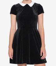 black velvet dress