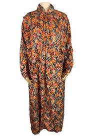 Vintage Christian Dior Kaftan Maxi Dress Size Large