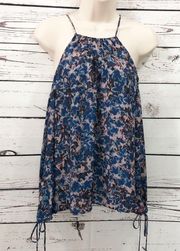 Rebecca Minkoff Cold Shoulder Floral Peasant Top