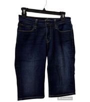 BIG STAR SIZE 26 X 12 Women‎ JEAN SHORTS Denim 26w 12l Dark Wash 310202