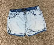 Acid Wash Jean Shorts